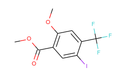 methyl 5-iodo-2-methoxy-4-(trifluoromethyl)benzoate