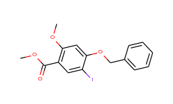 methyl 4-(benzyloxy)-5-iodo-2-methoxybenzoate