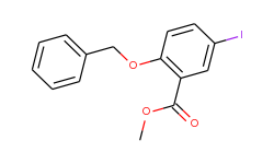 methyl 2-(benzyloxy)-5-iodobenzoate