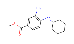 Methyl 3-amino-4-(cyclohexylamino)benzoate