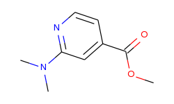 4-pyridinecarboxylic acid,2-(dimethylamino)-,methyl ester