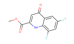 methyl 6,8-difluoro-4-oxo-1,4-dihydroquinoline-2-carboxylate