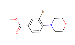methyl 3-bromo-4-morpholinobenzoate
