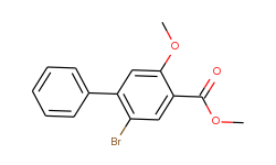 methyl 2-bromo-5-methoxybiphenyl-4-carboxylate