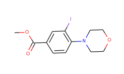 methyl 3-iodo-4-morpholinobenzoate