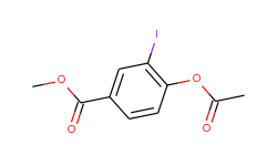 methyl 4-acetoxy-3-iodobenzoate
