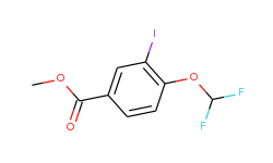 methyl 4-(difluoromethoxy)-3-iodobenzoate