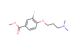 methyl 4-(3-(dimethylamino)propoxy)-3-iodobenzoate