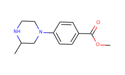 methyl 4-(3-methylpiperazin-1-yl)benzoate