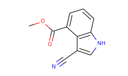methyl 3-cyanoindole-4-carboxylate