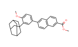 mehtyl 6-[3-(1-adamanty)-4-methoxy phenyl]-2-naphthoate