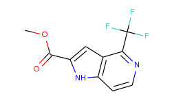 4-trifluoromethyl-1h-pyrrolo[3,2-c]pyridine-2-carboxylic acid methyl ester