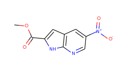 methyl5-nitro-1h-pyrrolo[2,3-b]pyridine-2-carboxylate