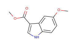 1h-indole-3-carboxylic acid,5-methoxy-,methylester