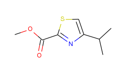2-thiazolecarboxylic acid,4-(1-methylethyl)-,methyl ester