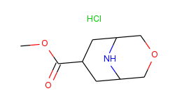 3-Oxa-9-aza-bicyclo[3.3.1]nonane-7-carboxylic acid methyl ester hydrochloride