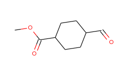 Cyclohexanecarboxylic acid, 4-formyl-, methyl ester