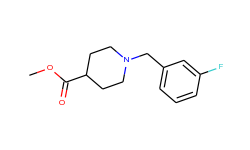 Methyl 1-(3-fluorobenzyl)-4-piperidinecarboxylate