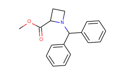 Methyl 1-benzhydrylazetidine-2-carboxylate