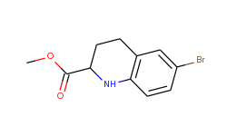 6-Bromo-1,2,3,4-tetrahydro-quinoline-2-carboxylic acid methyl ester