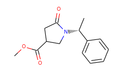 (r)-methyl 5-oxo-1-((r)-1-phenylethyl)pyrrolidine-3-carboxylate