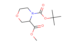 4-tert-butyl 3-methyl morpholine-3,4-dicarboxylate