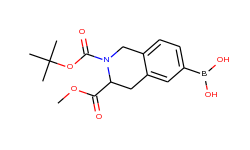 2,3(1H)-Isoquinolinedicarboxylic acid, 6-borono-3,4-dihydro-, 2-(1,1-dimethylethyl) 3-methyl ester