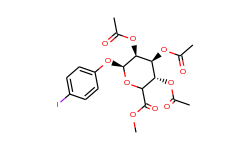 4-Iodophenyl 2,3,4-Tri-O-acetyl-β-D-glucuronide Methyl Ester