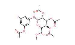 3-(Acetyloxy)-5-iodophenol-2',3',4'-tri-O-acetyl-β-D-glucuronide Methyl Ester