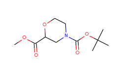 4-tert-Butyl 2-methyl morpholine-2,4-dicarboxylate