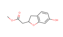 3-Benzofuranacetic acid, 2,3-dihydro-6-hydroxy-, methyl ester