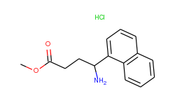 4-Amino-4-naphthalen-1-yl-butyric acid methyl ester hydrochloride