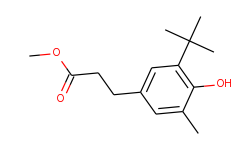 methyl-3-(3-tert.-butyl-4-hydroxy-5-methylphenyl)propionat