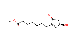 Methyl (R)-(+)-3-hydroxy-5-oxo-1-cyclopentene-1-heptanoate