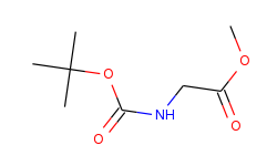 Glycine, N-[(1,1-dimethylethoxy)carbonyl]-, methyl ester