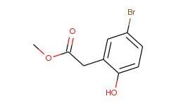 methyl 2-(5-bromo-2-hydroxyphenyl) acetate