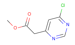methyl 2-(6-chloropyrimidin-4-yl)acetate