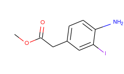 Methyl 2-(4-amino-3-iodophenyl)acetate