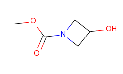 1-Azetidinecarboxylic acid, 3-hydroxy-, methyl ester