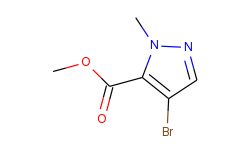 1H-Pyrazole-5-carboxylic acid, 4-bromo-1-methyl-, methyl ester