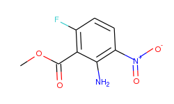 METHYL 2-AMINO-6-FLUORO-3-NITROBENZOATE
