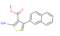 Methyl 2-amino-4-(2-naphthyl)thiophene-3-carboxylate