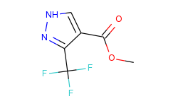 1H-Pyrazole-4-carboxylic acid, 3-(trifluoromethyl)-, methyl ester