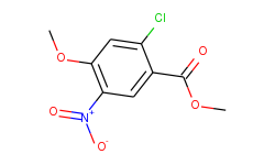 Benzoic acid, 2-chloro-4-methoxy-5-nitro-, methyl ester