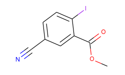 Benzoic acid, 5-cyano-2-iodo-, methyl ester