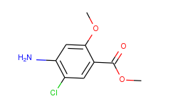 Benzoic acid, 4-amino-5-chloro-2-methoxy-, methyl ester