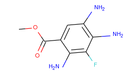 Benzoic acid, 2,4,5-triamino-3-fluoro-, methyl ester
