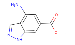 Methyl 4-amino-1H-indazole-6-carboxylate