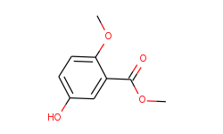 Benzoic acid, 5-hydroxy-2-methoxy-, methyl ester