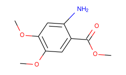 Benzoic acid, 2-amino-4,5-dimethoxy-, methyl ester